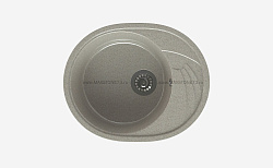 MAXSTONE Мойка глянцевая MS-8 (песочная) 570*460*200